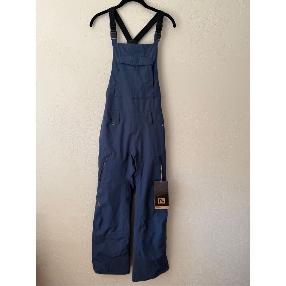 FlyLow Women’s Navy Sphynx  Bib Overalls